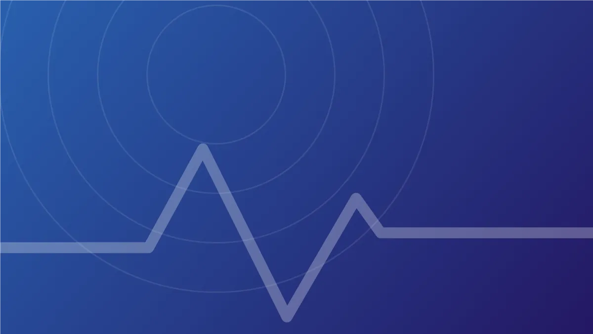 Blue abstract graphic for the explainer on how a bill becomes a law