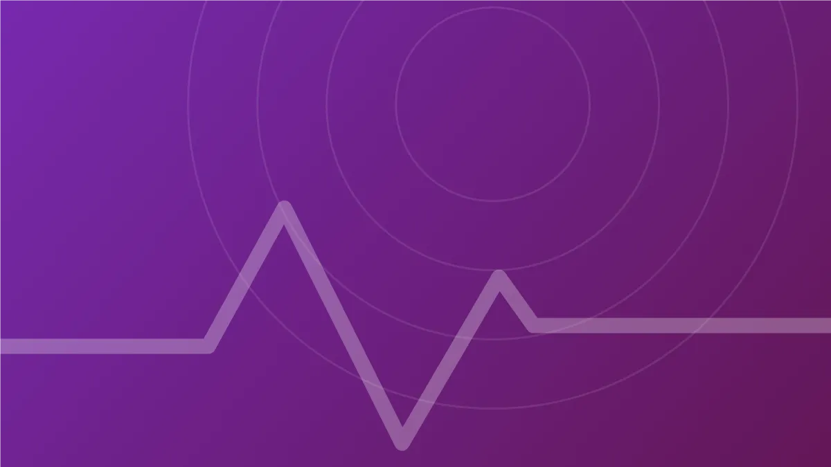 Purple abstract graphic for the explainer on how the UK Parliament works