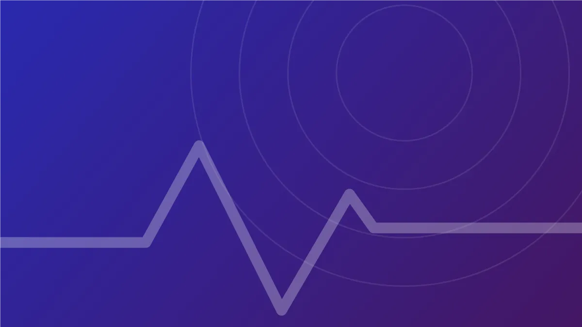 Indigo abstract graphic for the guide to freeing up phone storage